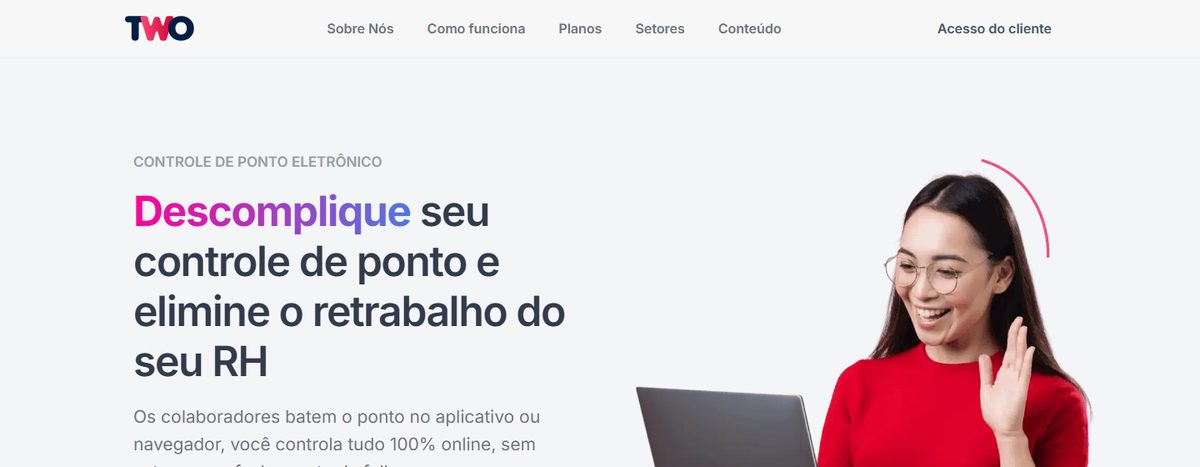 Site da TWO RH